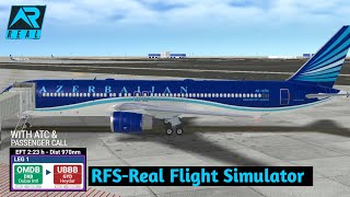 RFS - Real Flight Simulator - Dubai to Baku||Full Flight|B767||FullHD|RealRoute