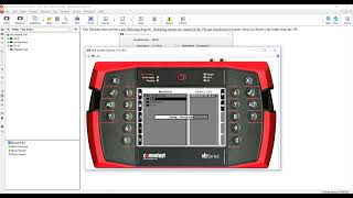 How to print and save a completed balance job within a Commtest analyzer.