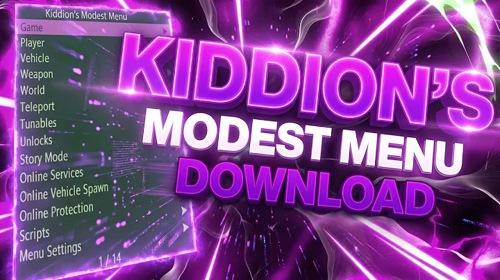 [NEW] GTA 5 Mod Menu  (2025) / Kiddions Cheat, Money Hack & Online Mods / Kiddions Mod Menu GTA5