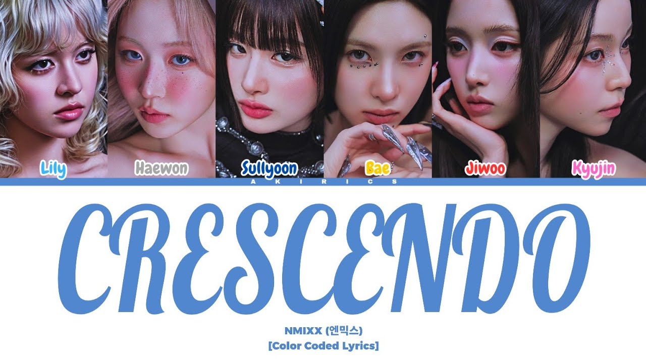 NMIXX Crescendo Color Coded Lyrics