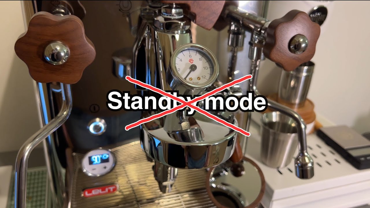 [Lelit Bianca V3] How to disable or enable standby mode