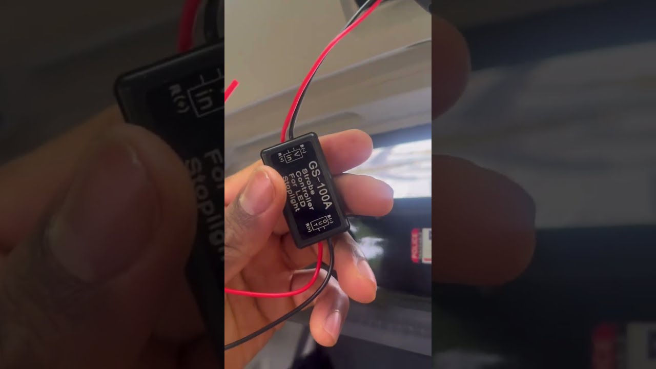 Strobe flasher//Third brake light flasher installation on my Nissan Rogue 