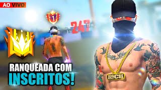 🔥LIVE ON  AQUELA RANKEADA DE CRIA 🔥 #FREEFIRE #AOVIVO #FLOWGG 