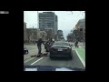 Double knock out road rage fight