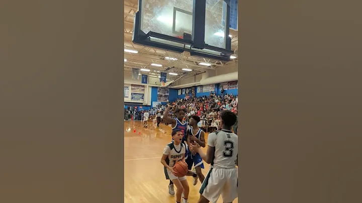 Brandon McCoy with the steal and layup vs Kernan #...
