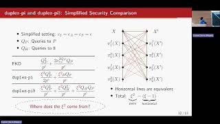 Full Permutation-based Cryptography - talk 1/3 (FSE 2025) Update