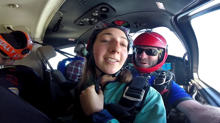 Aurora's First Skydiving jump