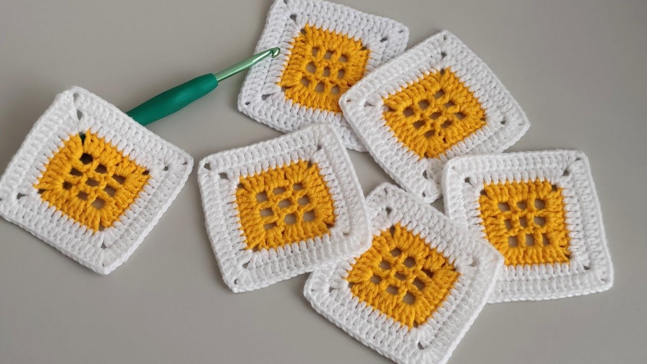 How to Crochet a Granny Square [Step-By-Step Tutorial Video + Pro Tips] -  TL Yarn Crafts