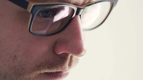 Man With Glasses Stock Video