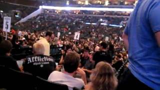 Crowd Capacity at Bank Atlantic Center  Depeche Mode Concert 2009 Sunrise FL