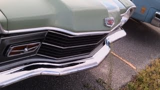 1971 Mercury Comet Four Door Sedan Grn ZHAuction022213