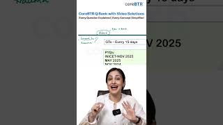 CORE BTR Q-Bank is not just another MCQ section… it’s your revision partner