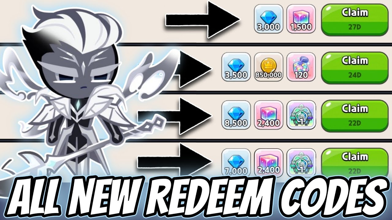 More NEW Gift Codes 😭 Cookie Run Kingdom 2024 - YouTube
