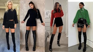Outfits Con Botas Largas Moda 2024 Lucirás Poderosa
