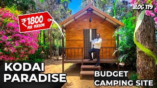 Budget camping site in Kodaikanal | Off road Jeep Safari & Soft Trekking to Private falls😱 screenshot 3