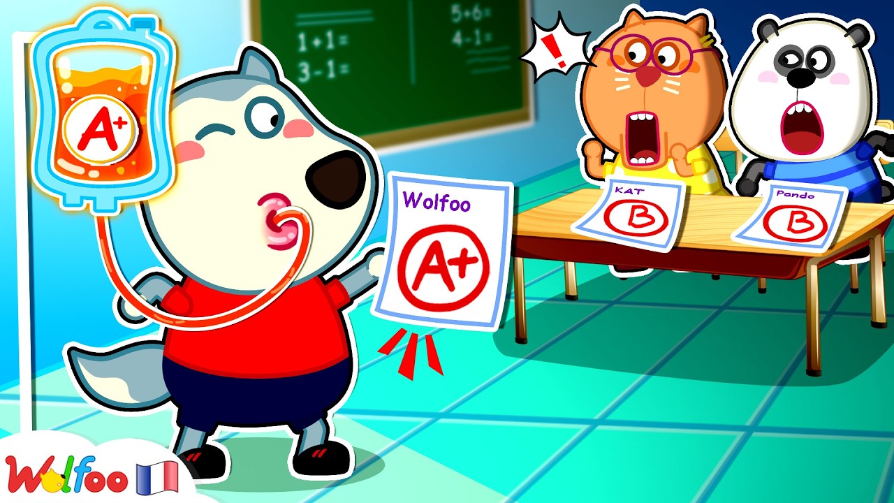 Examen Scolaire ? Facile ! Histoires Drôles De Wolfoo Pour Enfants 🎉 Collection D'épisodes