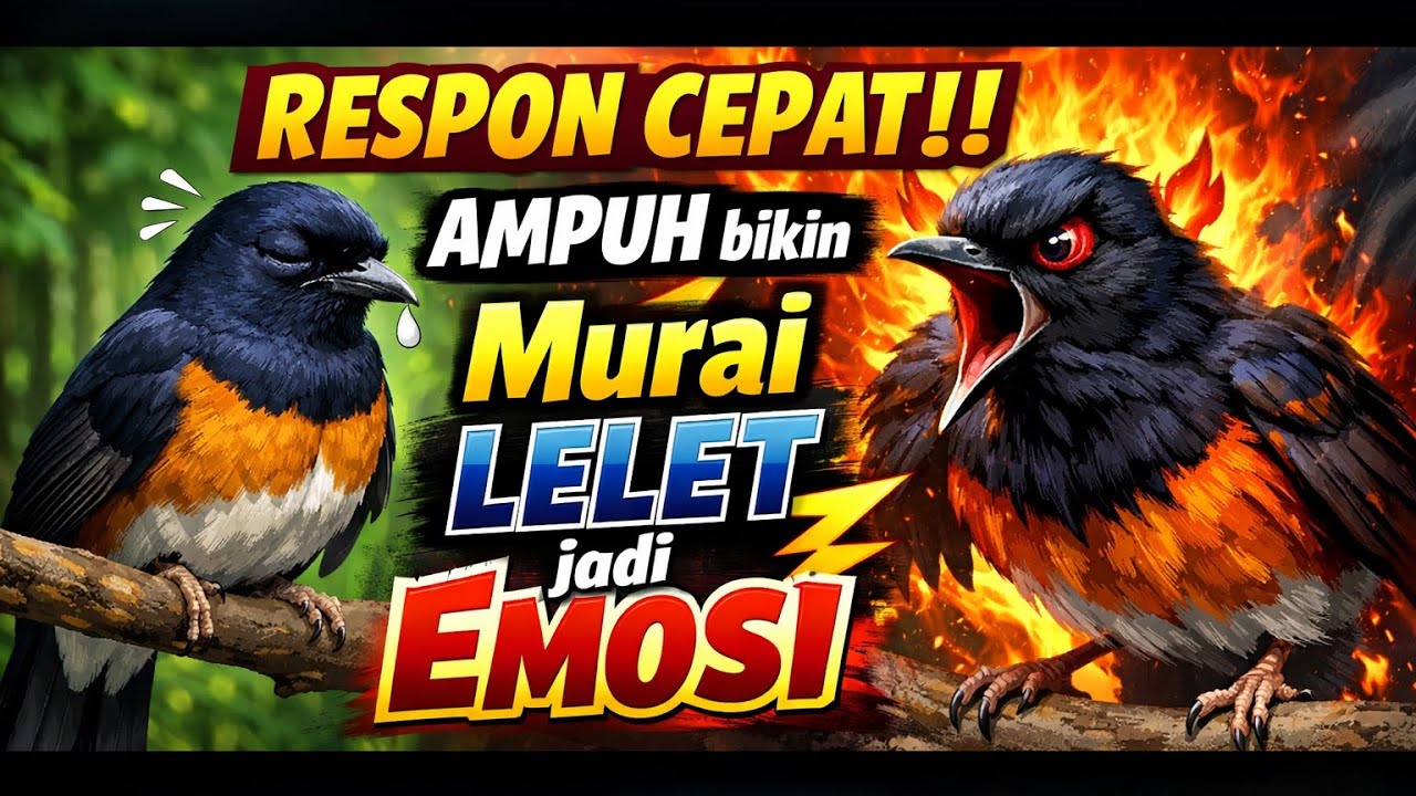 RESPON CEPAT!! AMPUH bikin Murai LELET jadi EMOSI seketika langsung NYAUT ikut GACOR BONGKAR ISIAN‼️