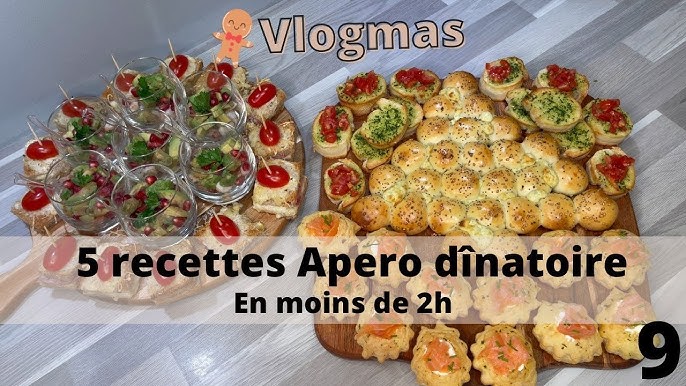 Idées de recettes pour un apéritif dinatoire - Marie Claire