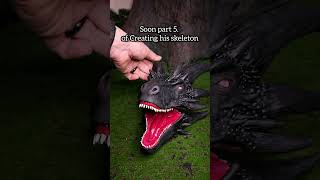 Big black dragon part 4. by DalieCreations #balerion#gotdragons#artdoll#dragon#dragonart