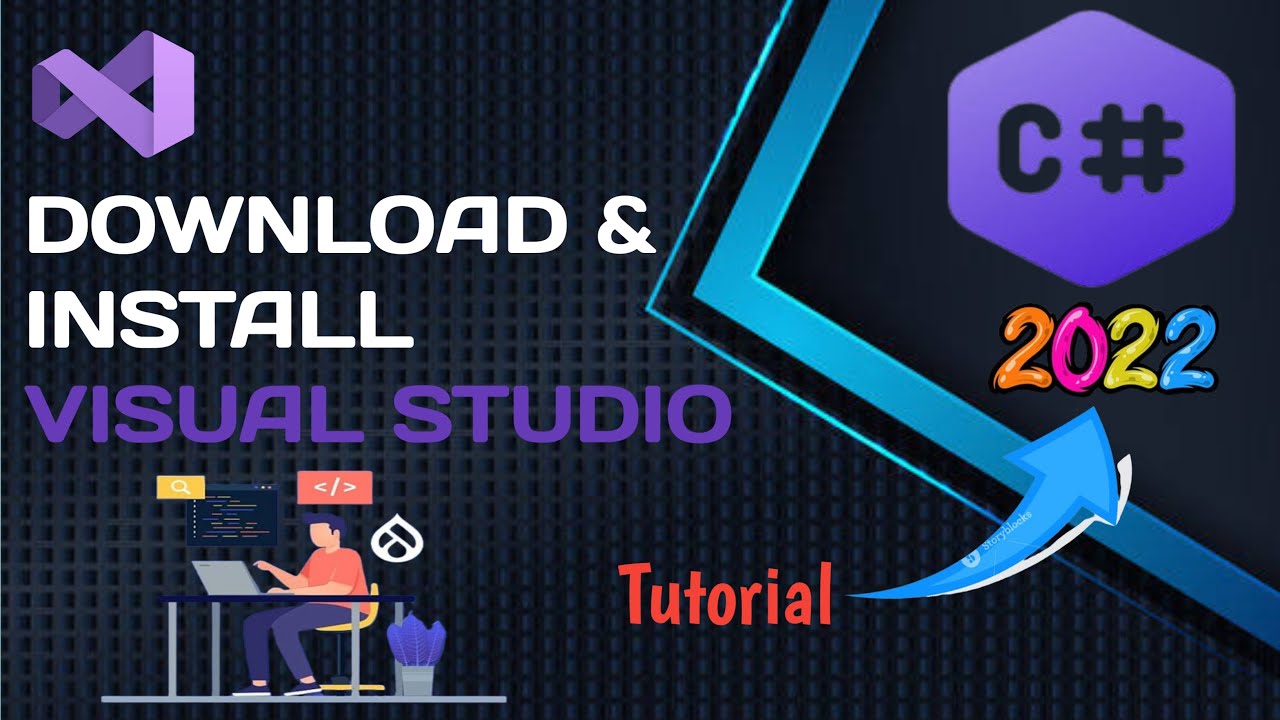 How to download & install visual studio 2022 and C# on Windows 10/11 ...