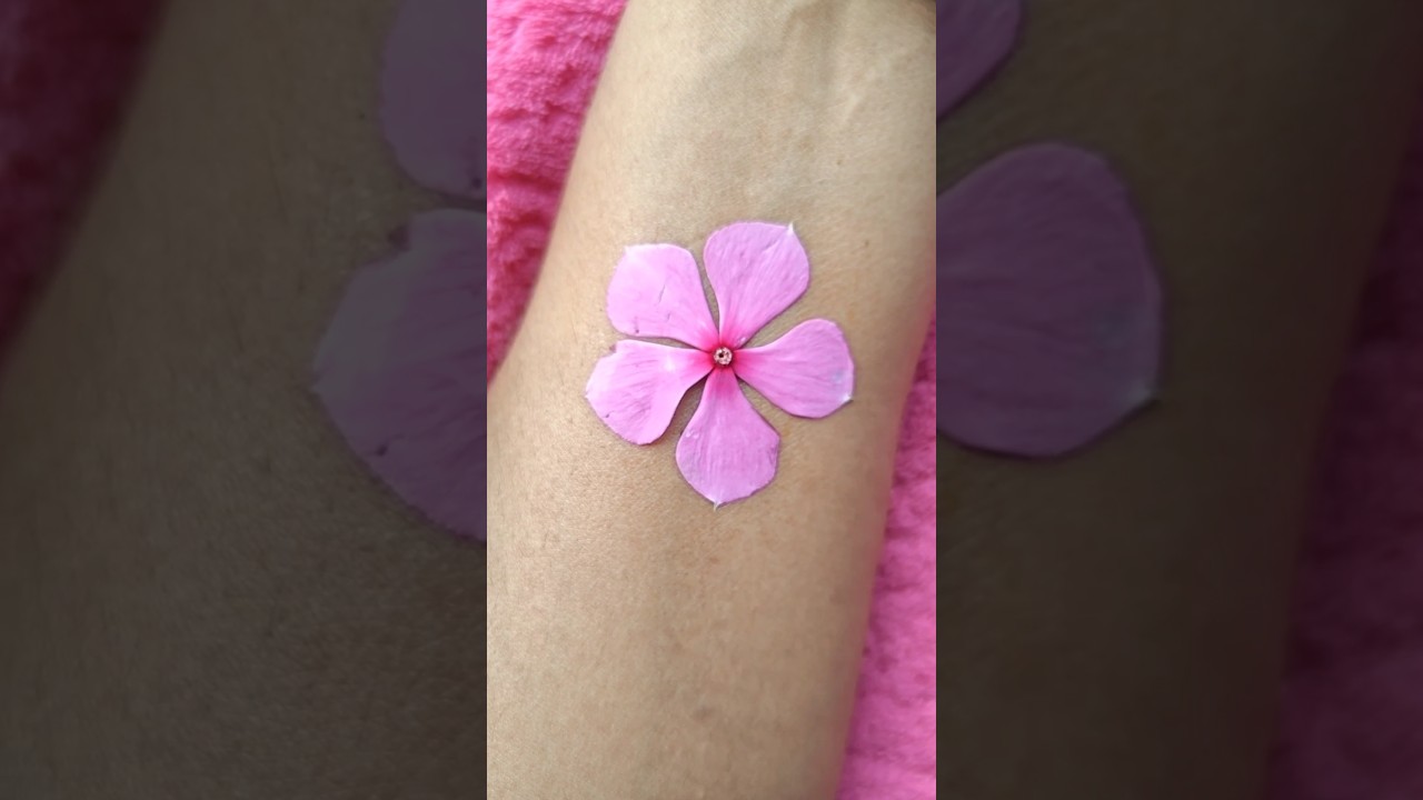 Beautiful flower henna tattoo design ✨ 