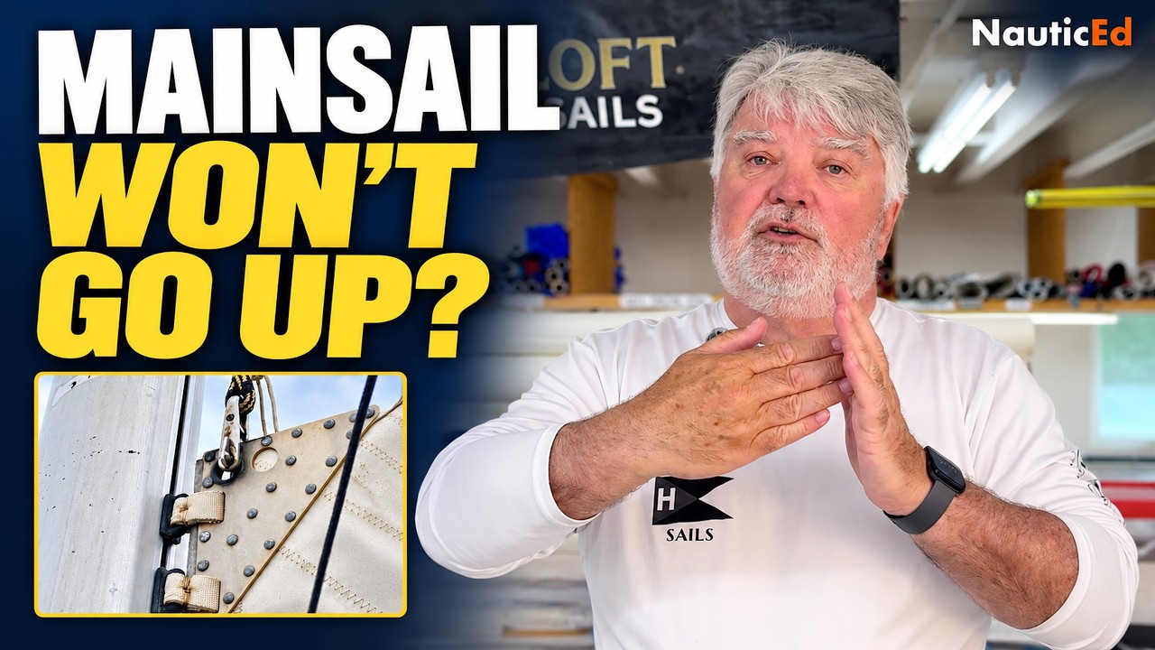 Mainsail Hard to Raise or Lower? Common Causes & Solutions