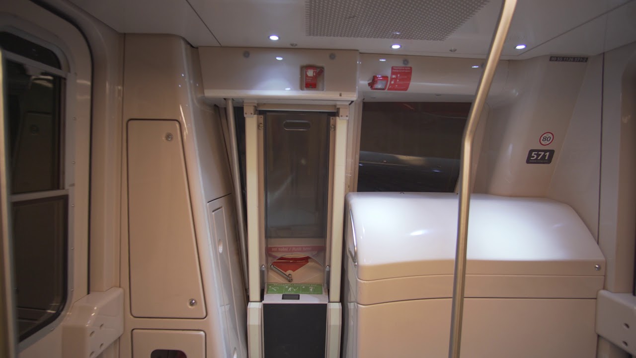 Hungary, Budapest, Metro ride from Újbuda-központ to Szent Gellért tér