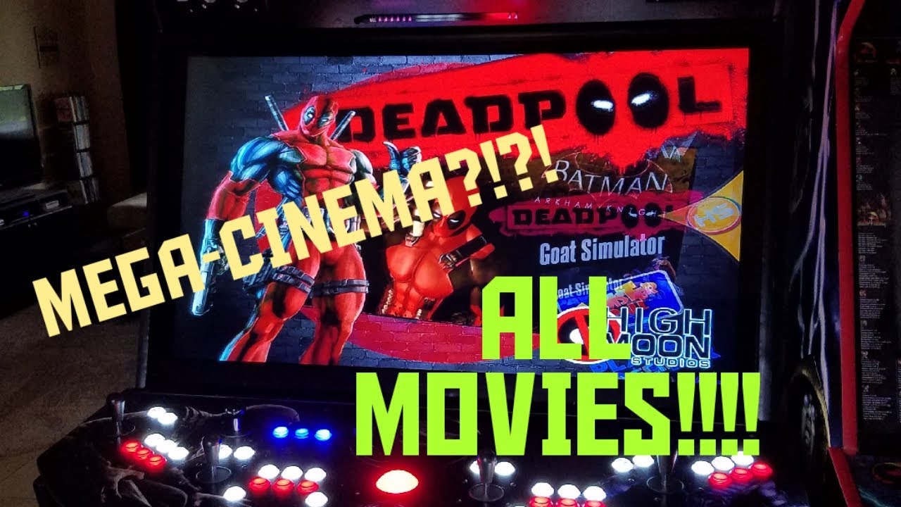Extreme Home Arcades Megacade Movie Cinema! ALL MOVIES!!! YouTube