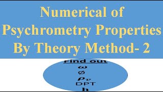 Numerical of Psychrometry Properties