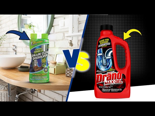 Green Gobbler vs. Drano (Which Drain Cleaner Is Better?) - Prudent Reviews