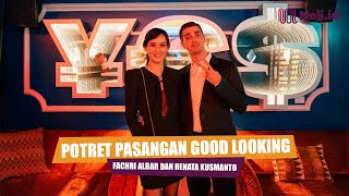 Potret Pasangan Good Looking Fachri Albar dan Renata Kusmanto
