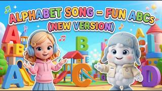 ALPHABET SONG ♫ Fun ABCs (NEW VERSION) | Best Way to Learn Letters with Melody &amp; Puffy
