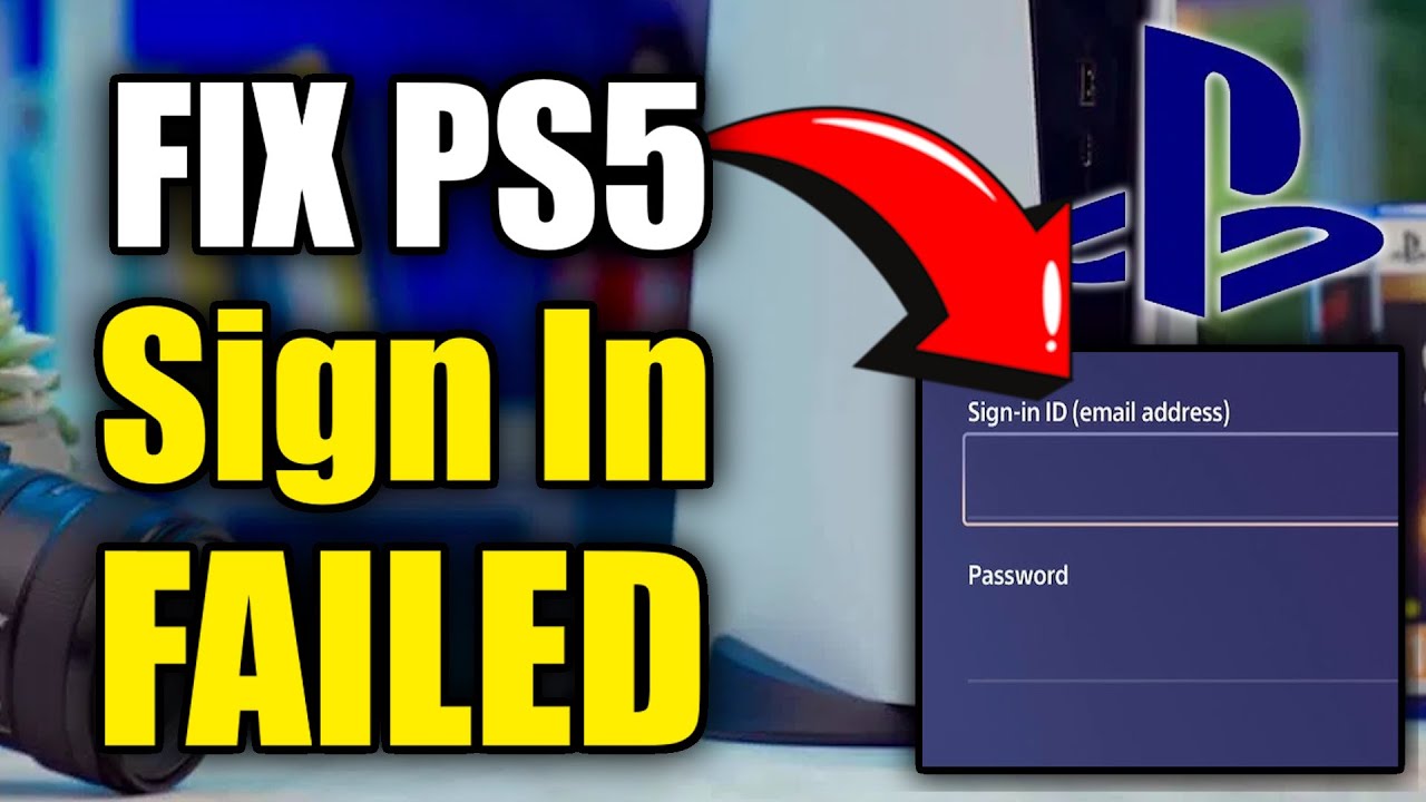 How to Fix if PlayStation Sign in has FAILED on PS5 (Best Method) - YouTube