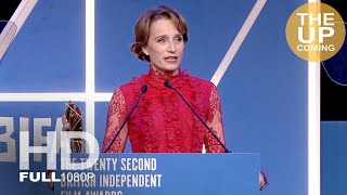 Bifa 2019: Kristin Scott Thomas speech for Outstanding Contribution by an Actor to British Film