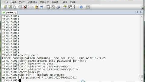 Key Chain password decryption in Cisco Router.avi