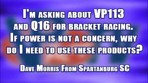 VP Racing Fuels Question 2