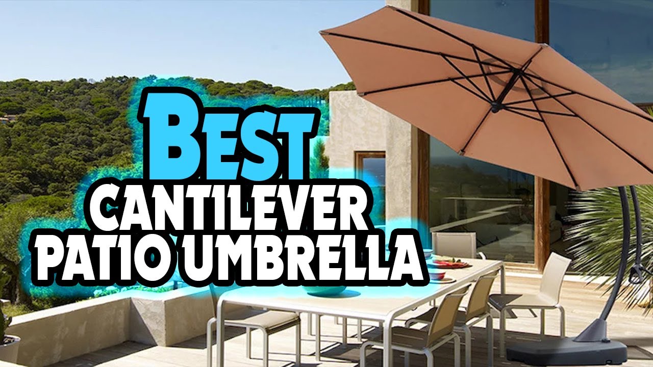 🔶Top 5☂️ BEST Cantilever Patio Umbrella In 2023 🏆 [ Cantilever