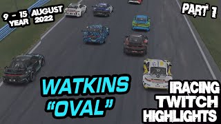 iRacing Twitch Highlights 22S3W9P1 9 - 15 August 2022 Part 1 Funny moves saves wins fails