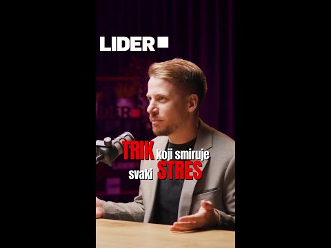 Trik koji smiruje svaki stres | Goran Čipčić | Lider Podcast 170 #shorts