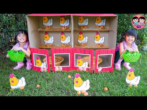 หนูยิ้มหนูแย้ม | เลี้ยงไก่เก็บไข่ ในฟาร์มไก่ที่บ้าน