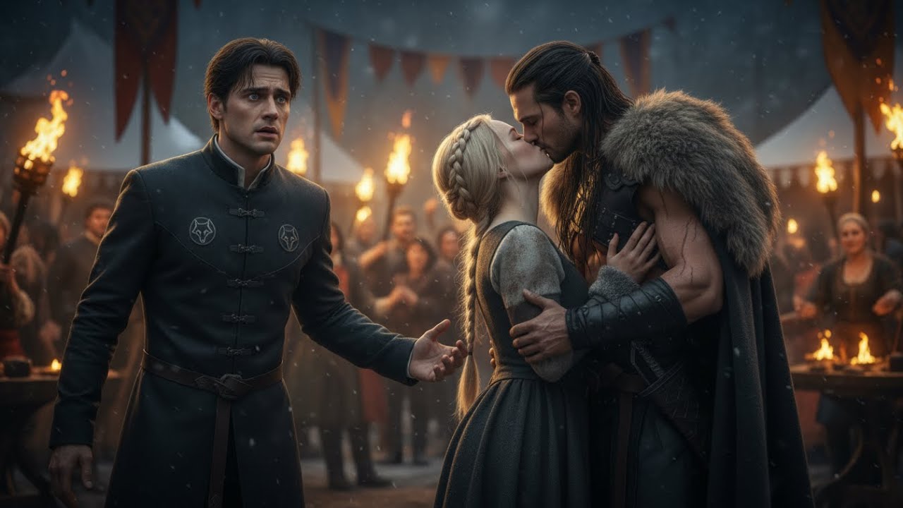 Please Kiss Me—My Ex Is Watching,’ She Begged… Unaware He Was the Alpha King (Dark Werewolf Romance)