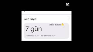Abi Benim Doğum Günüme Çok Az Kaldı