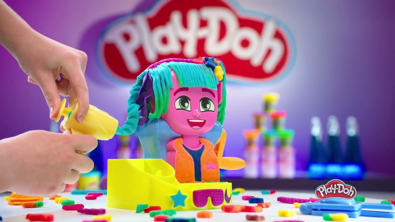 Hasbro Play Doh Peinados Divertidos Set De Masas Hasbro Play-doh