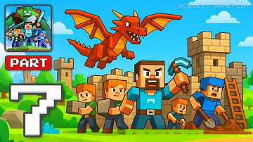 Mob Battle: Craft Army - Gameplay Walkthrough Part 7 - Giant Clash Battle Begins (iOS, Android)