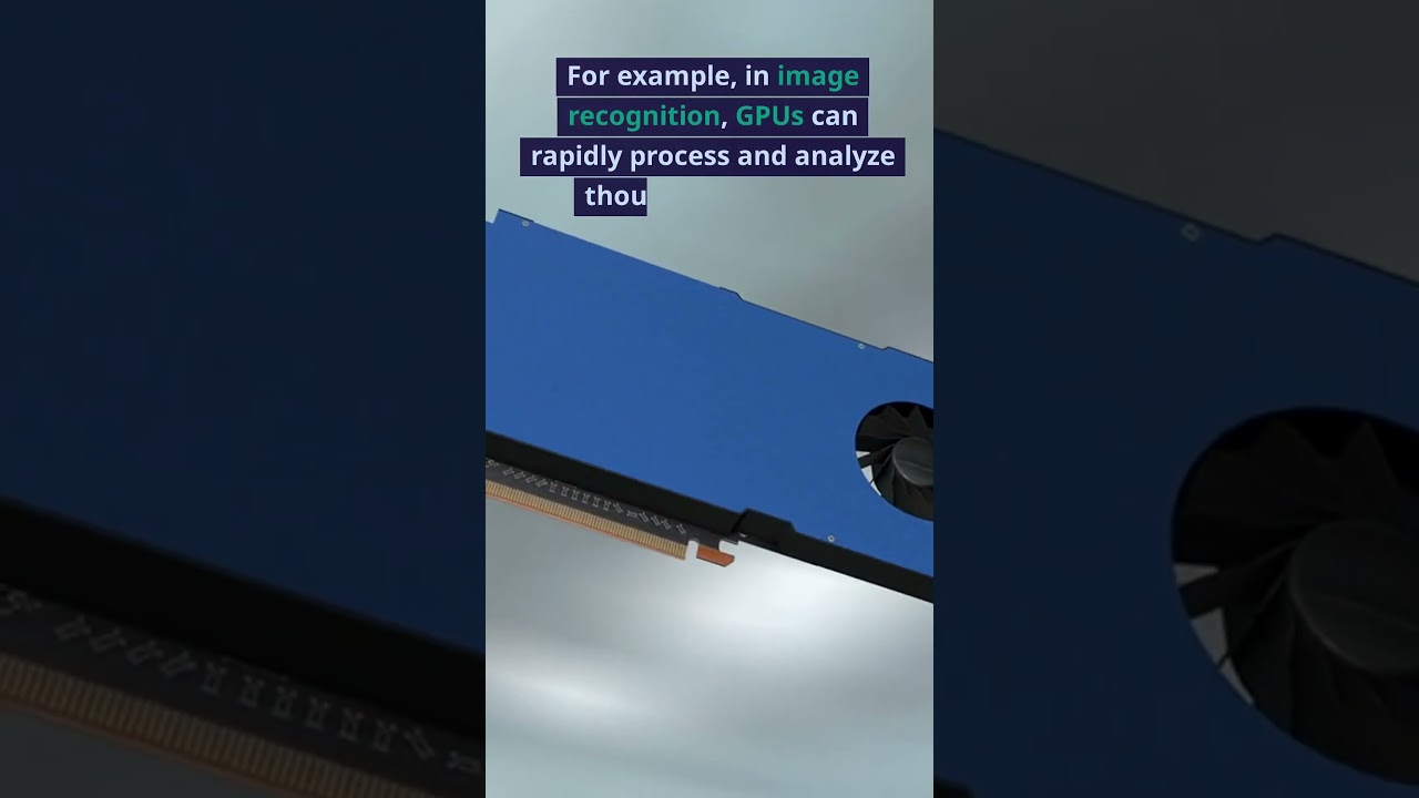 The difference between GPUs and CPUs 