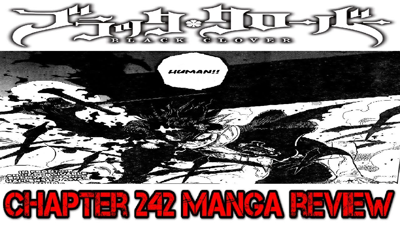 Black Clover Chapter 242 Manga Review. Asta's New Demon Form - YouTube