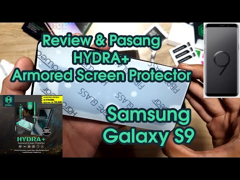 Review Hydra+ Hydro Gel Terbaik Samsung S9 Screen Protector Anti Gores Smartphone Armored Glass