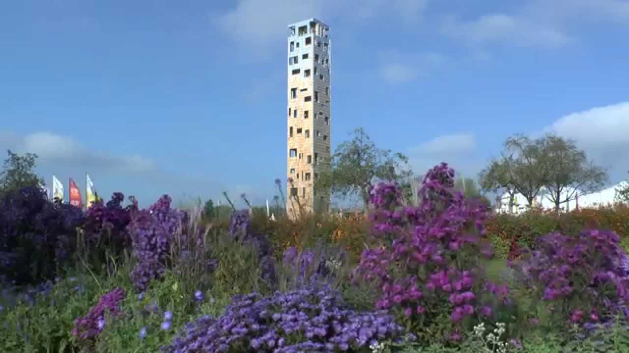 Landesgartenschau "Der Himmelsstürmer inmitten schöner Blumen" - YouTube
