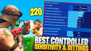 In this video today we're gonna be going over the best fortnite
controller sensitivity and settings. a lot of you guys have been
asking for recently and...