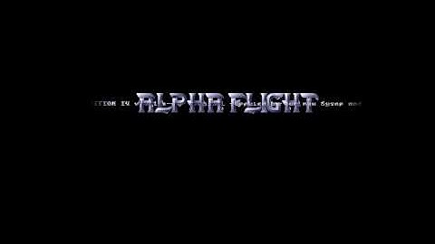 Alpha Flight - AuditionI v1.01 - Amiga Cracktro